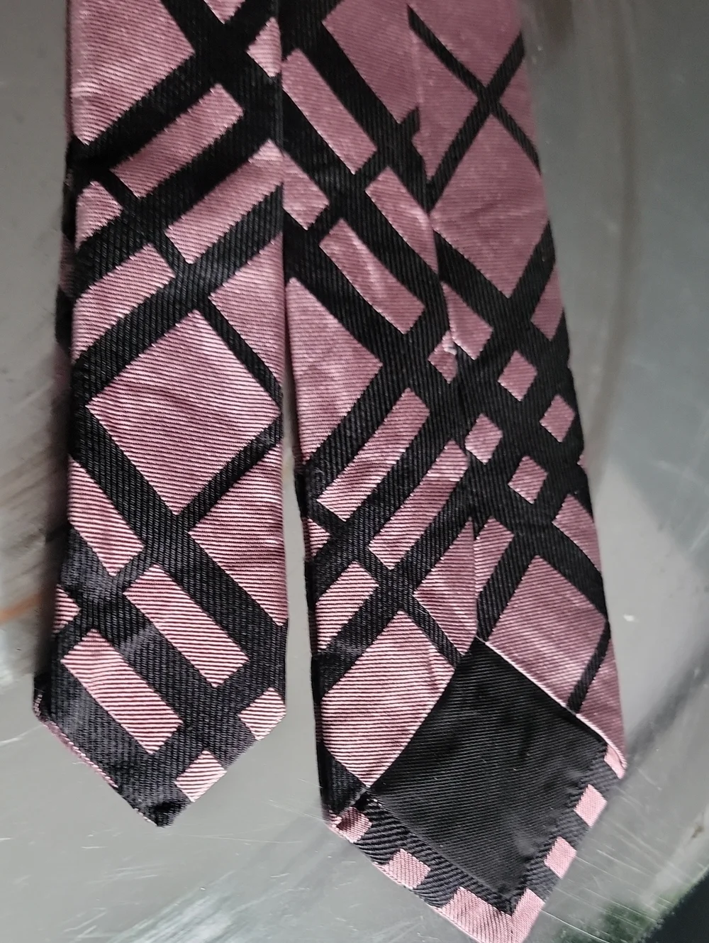 Burberry Check Silk Tie